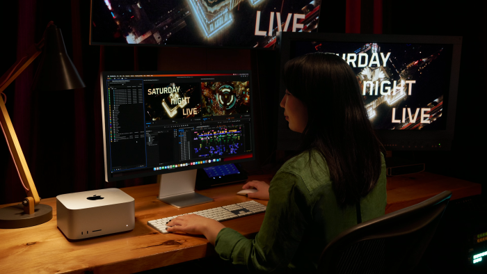 Mac Studio mit M2 Ultra (Bild Apple/Screenshot: Golem.de)